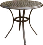 32” round cast top bistro table