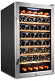 Ivation 51 Bottle Compressor Wine Cooler Refrigerator w/Lock