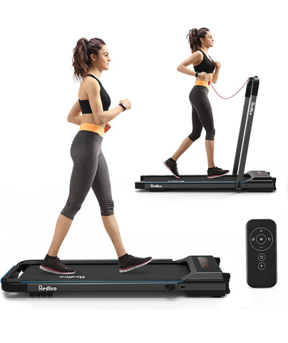 REDLIRO Portable Treadmill 2 in 1