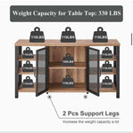 Industrial Buffet Cabinet tv stand