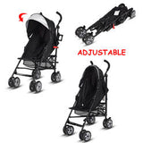 Costway Folding Baby Toddler Umbrella Travel Stroller With Storage Basket