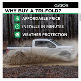 Tri fold truck bed cover 6' x 7'