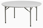 5 Foot Folding Round Table