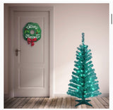 42” Turquoise Christmas Tree