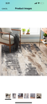 LUXE WEAVERS Modern Area Rug, Gray 5 x 7