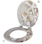 Round starfish toilet seat