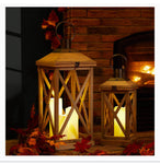 Wooden Farmhouse Latern