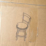 Beige 30” bar stool