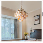 Rustic Shell Chandelier