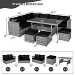 7 piece patio set