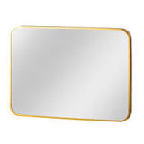 Aluminum Frame Wall Mirror 26-in W x 37.8-in H