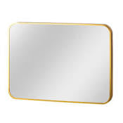 Aluminum Frame Wall Mirror 26-in W x 37.8-in H