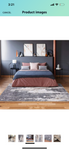 LUXE WEAVERS Modern Area Rug, Gray 5 x 7