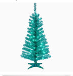 42” Turquoise Christmas Tree