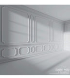 Ekena Millwork PML01X00AS-CASE-12 Ashford Smooth (6-Pack) Panel Moulding, 1 5/8"H x 1/2"P x 94 1/2"L, Primed