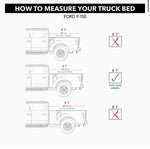 Tri fold truck bed cover 6' x 7'