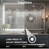 TokeShimi 55x36 LED Bathroom Mirror with Light