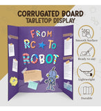 White Tri-Fold Presentation Board