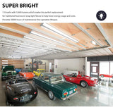 TychoLite 110W 8FT LED Shop Lights for Garage
