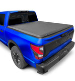 Tyger Auto T1 Soft Roll Up Truck Bed Tonneau Cover Compatible with 2017-2022 Nissan Titan 5.5’ bed