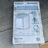 Lockable package delivery box
