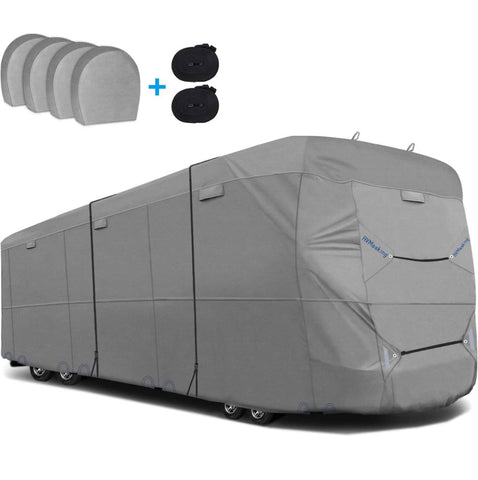 RVMasking Heavy Duty 6 Layer Top RV Cover