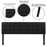 Full-size headboard