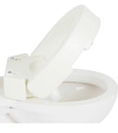 Toilet seat riser (for elongated toilet)