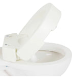 Toilet seat riser (for elongated toilet)