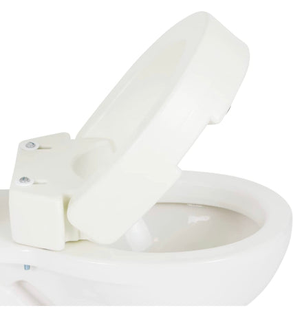 Toilet seat riser (for elongated toilet)
