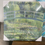 The water lily painting by Claude Monet