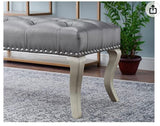 Upholstered fancy bench