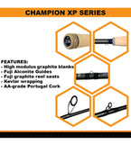 Dobyns Rods Champion XP Series 7’6'' Casting Bass Fishing