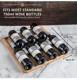 Ivation 51 Bottle Compressor Wine Cooler Refrigerator w/Lock