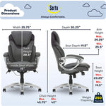 Serta AIR Health and Wellness Executive Office Chair High Back