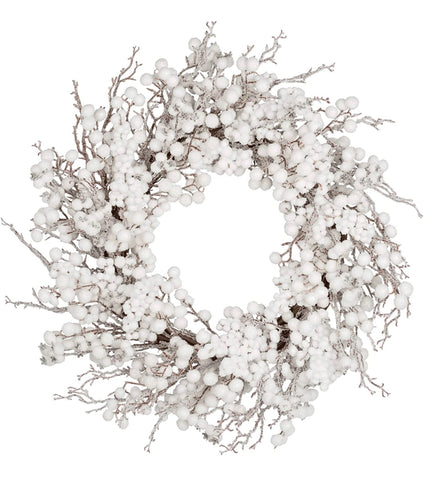 22 inch Artificial Christmas Winter Wreath