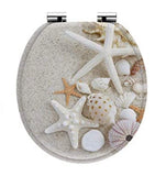 Round starfish toilet seat