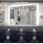 TokeShimi 55x36 LED Bathroom Mirror with Light
