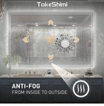 TokeShimi 55x36 LED Bathroom Mirror with Light