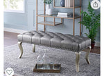 Upholstered fancy bench