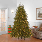 9 ft. Dunhill Fir Artificial Christmas Tree with Dual Color LED Lights