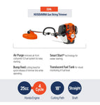 Husqvarna 324L 4-Cycle 18" Cutting Path Gas String Trimmer