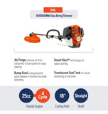 Husqvarna 324L 4-Cycle 18" Cutting Path Gas String Trimmer