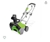 Electric snow blower