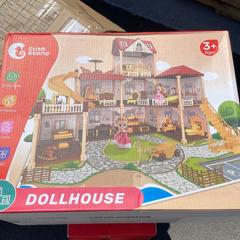 8 room dollhouse