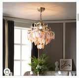 Rustic Shell Chandelier