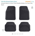 Car mats - fit in most cars