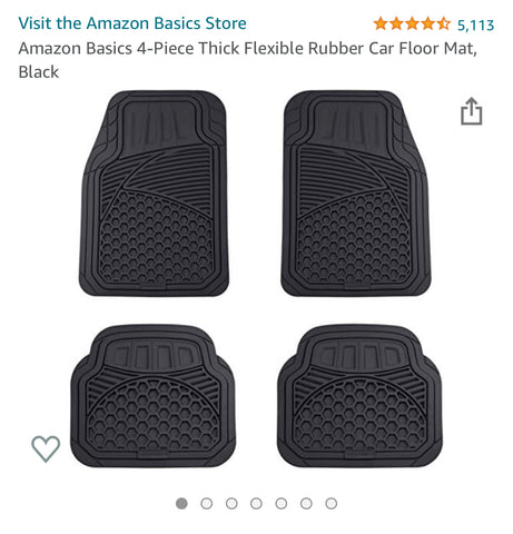 Car mats - fit in most cars