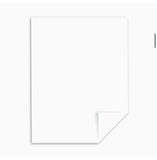 Neenah Exact Index Cardstock, 8.5" x 11", 110 lb/199 gsm, White, 94 Brightness, a few less than 2000 Sheets