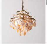 Rustic Shell Chandelier